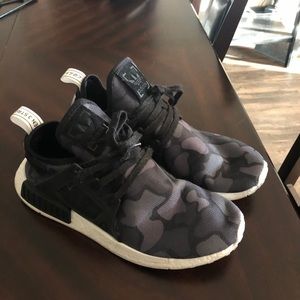 RARE MENS NMD SIZE 10 BLACK CAMO